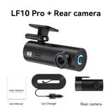 LF10 Front 4K Dashcam Loop Recording and Auto Overwriting Car Video Recorders Time Overprint Video Playback Dash Cams