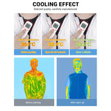 Summer Fan Vest Biker Jackets Motorcycle Jackets Men Women'S Vest USB Charging Air Camping Clothes Cooling for Vest New Fishing